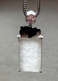 Certified Burmese Jadeite Type A | Icy White Penguin Jadeite Pendant